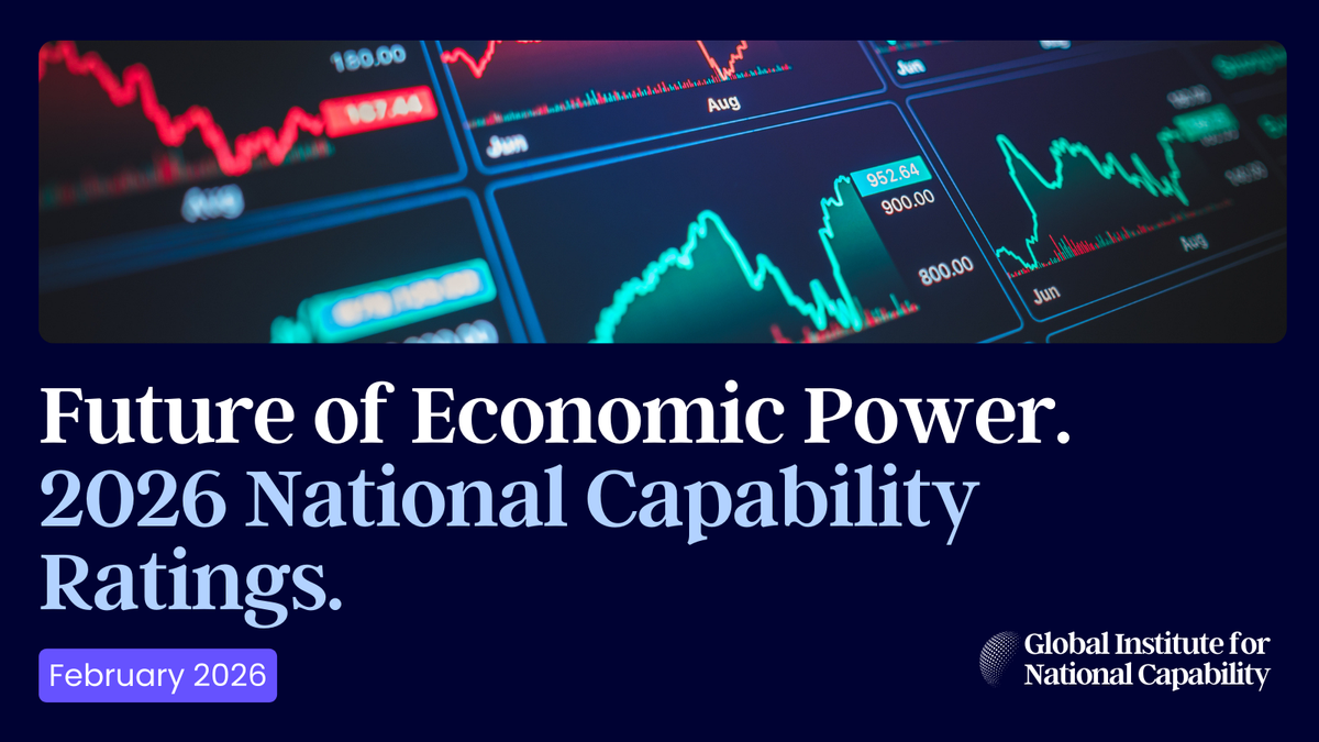 Future of Economic Power: 2026 National Capability Ratings